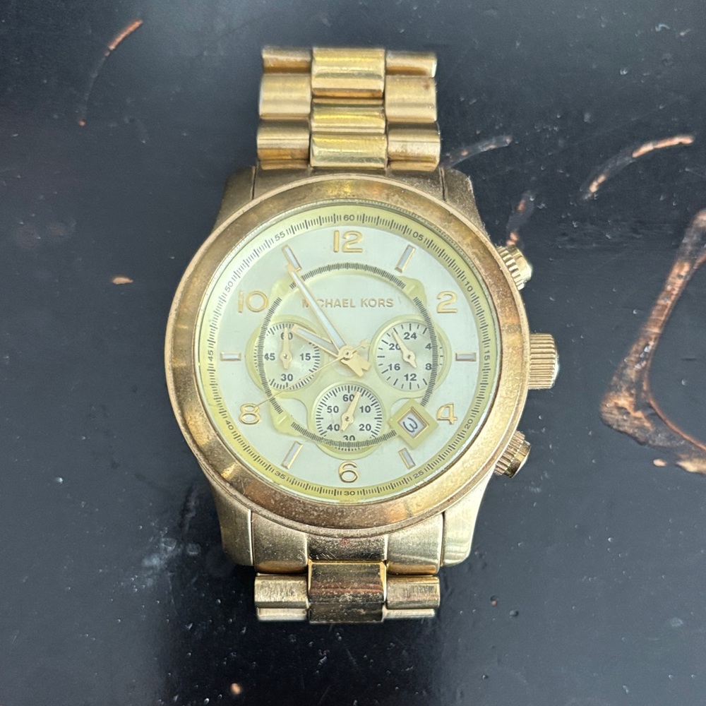 Michael Kors Men's Gold Chronograph Watch